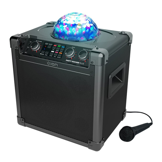 ION PARTY ROCKER PLUS Guia De Inicio Rapido