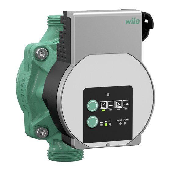 Wilo Varios PICO-STG Instrucciones De Instalación Y Funcionamiento