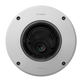 Canon VB-H651VE Guia De Instalacion