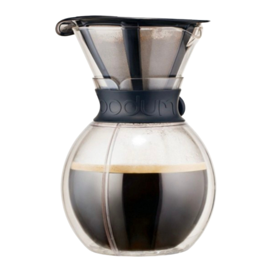Bodum POUR OVER Instrucciones De Uso