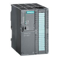 Siemens CPU 313C-2 DP Instrucciones De Servicio