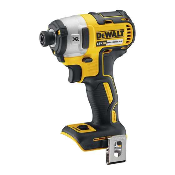 DeWalt DCF887 Traducido De Las Instrucciones Originales