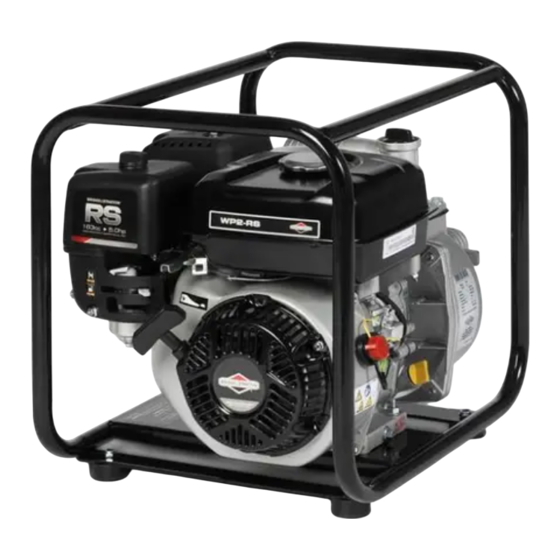 Briggs & Stratton 073052-00 WP2RS Manual De Instrucciones