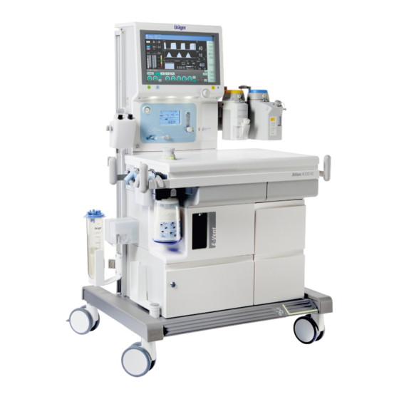 Dräger Atlan A100 Instrucciones De Uso