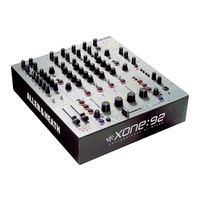 ALLEN & HEATH XONE:92 Guía De Uso