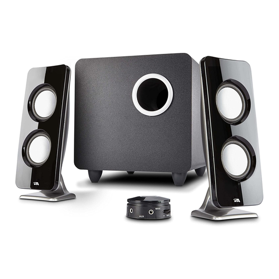 Cyber Acoustics CA-3610 Manual De Instrucciones