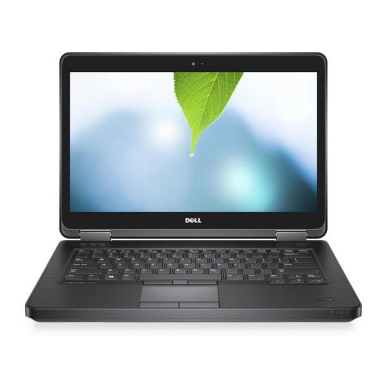 Dell Latitude E5440 Información Sobre Funciones E Instalación