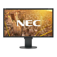 NEC MultiSync EA223WM Manual De Usuario