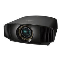 Sony VPL-VW590ES Manual De Instrucciones