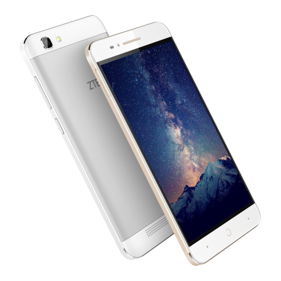 ZTE Blade V6 Manual Del Usuario