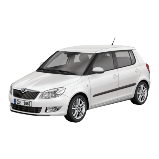 Skoda Fabia Manual De Instrucciones