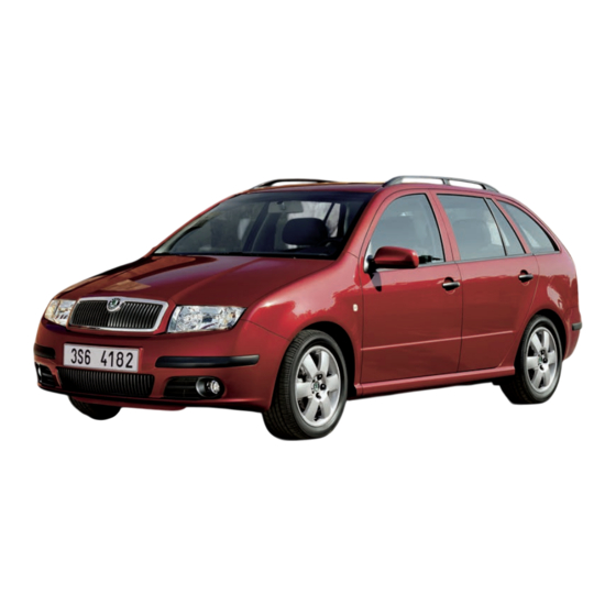 Skoda Fabia Manual De Instrucciones
