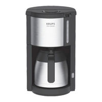 Krups PRO AROMA F314 Manual De Instrucciones