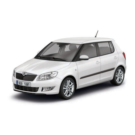 Skoda Fabia Manual De Instrucciones