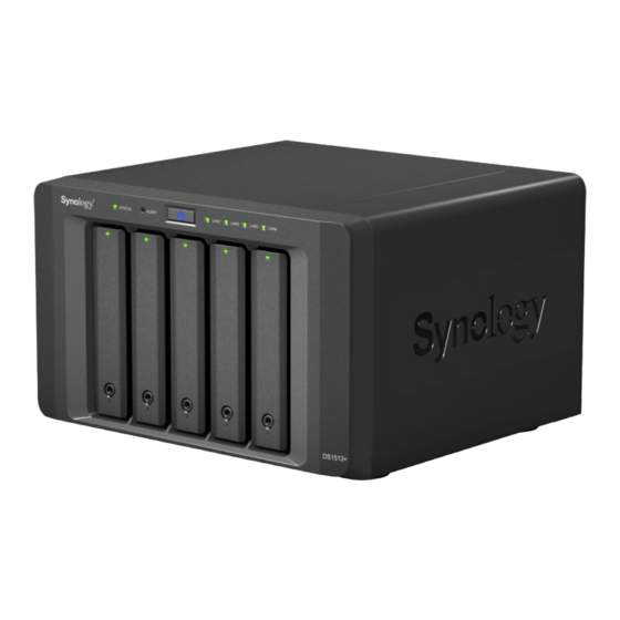 Synology DiskStation DS1513+ Manuales