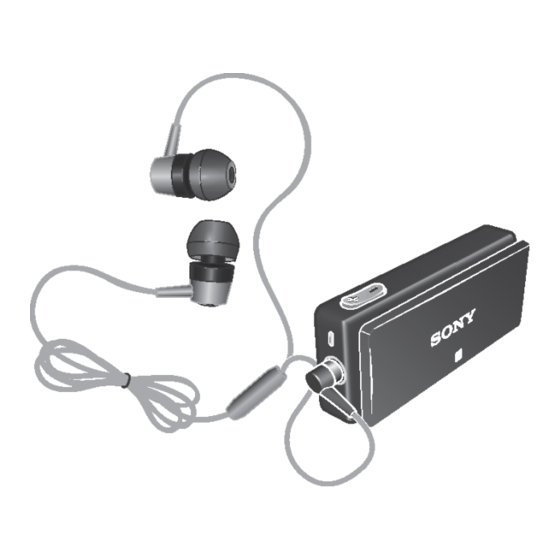Sony SBH50 Guia Del Usuario