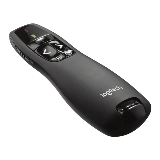 Logitech R400 Manual De Instrucciones