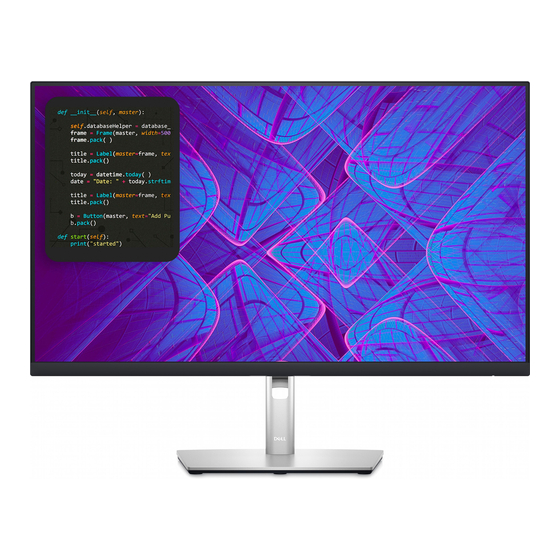Dell P2723QE Guia Del Usuario