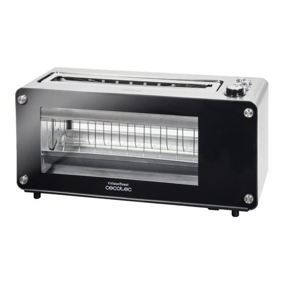 cecotec VISIONTOAST Manual De Instrucciones