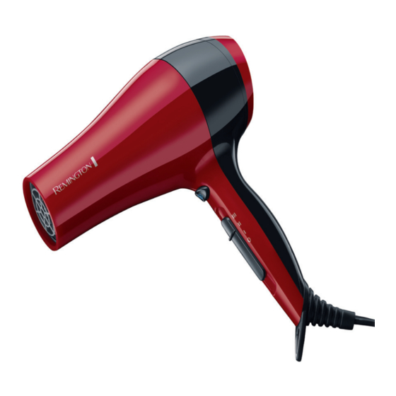 Remington PRO DRY 2000 Manual Del Usuario