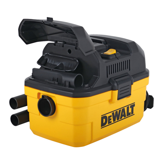 DeWalt DXV15T Manuales