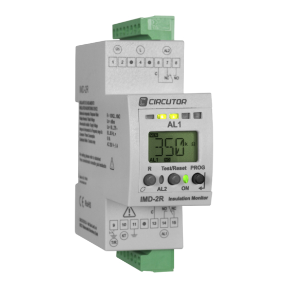 Circutor IMD-2R Manual De Instrucciones