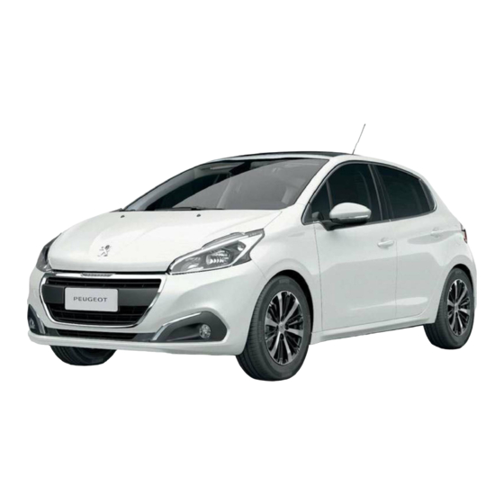 PEUGEOT 208 2017 Guía De Utilización