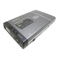 Sony WALKMAN MZ-E40 Manual De Instrucciones