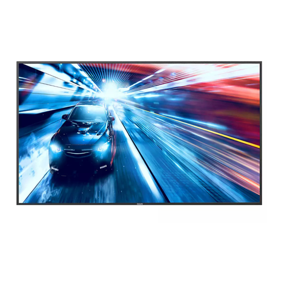 Philips Signage Solutions 50BDL3050Q Manual Del Usuario