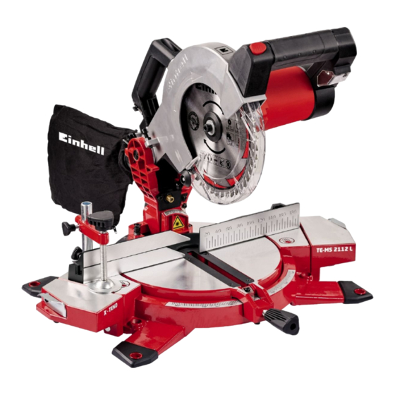 EINHELL TE-MS 2112 L Manual De Instrucciones