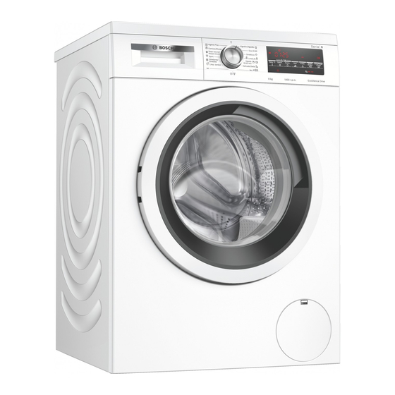 Bosch WUU28T63ES Manual De Usuario E Instrucciones De Montaje