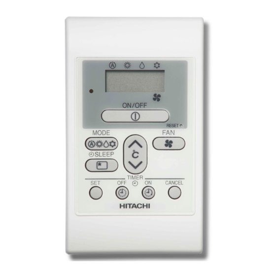 Hitachi SPX-RCDA Manual De Instrucciones
