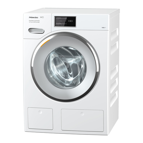 Miele WMV 963 WPS Instrucciones De Manejo