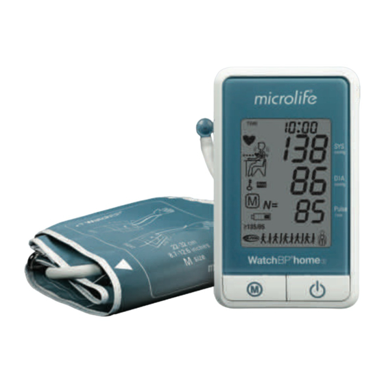 Microlife WatchBP home S Manuales