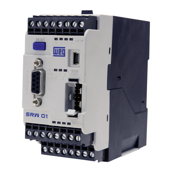 WEG SRW 01 Manual Del Usuario