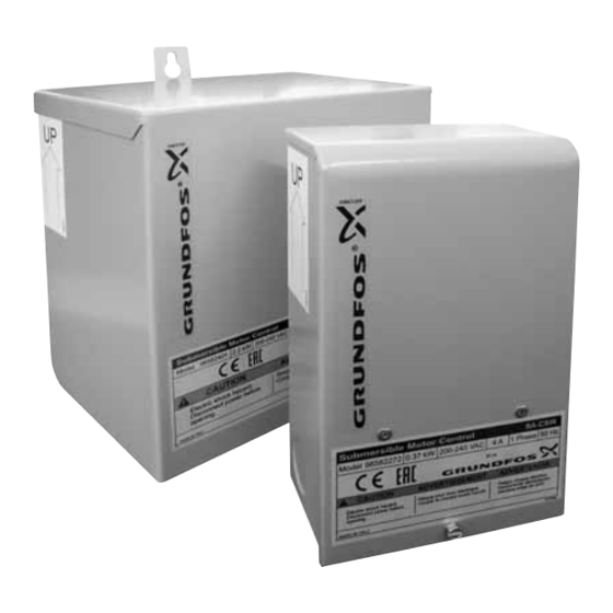 Grundfos SA-CSIR Manual De Instrucciones