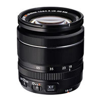 Fujifilm XF18-55mmF2.8-4 R LM OIS Manual De Instrucciones