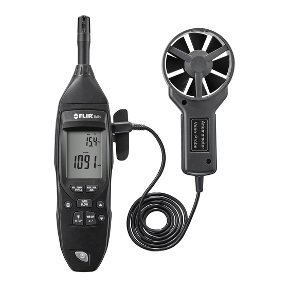 flir EM54 Manual Del Usuario