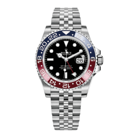 ROLEX GMT-MASTER II Manual De Instrucciones