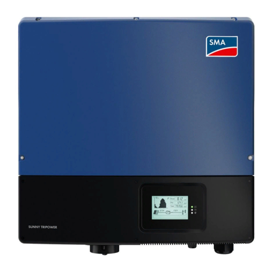 SMA SUNNY TRIPOWER 20000TL Guía De Instalación Rápida