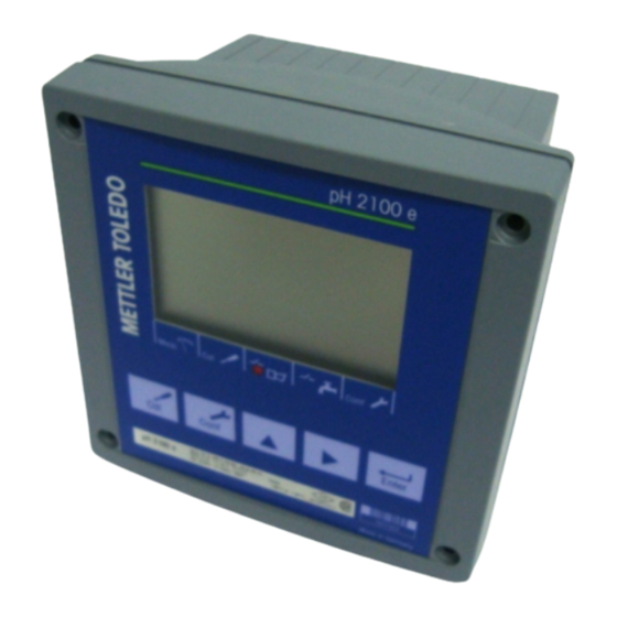Mettler Toledo pH 2100 e Manual De Instrucciones