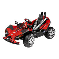 Peg-Perego Polaris SLINGSHOT RC Empleo Y Manutencion