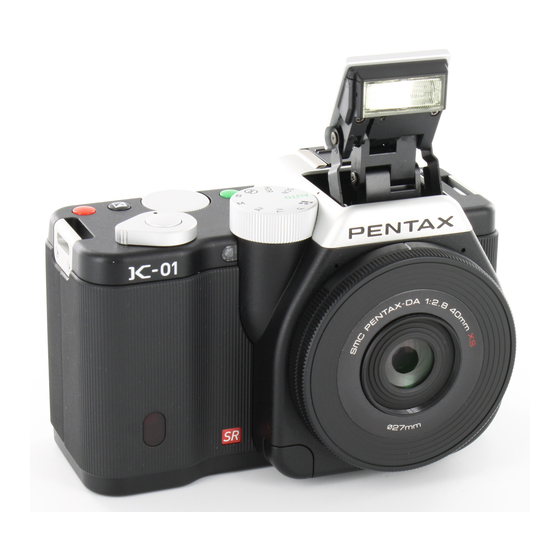 Pentax K-01 Manual De Instrucciones