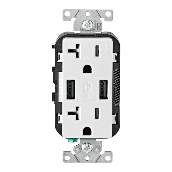 Leviton T5832 Manual De Instrucciones