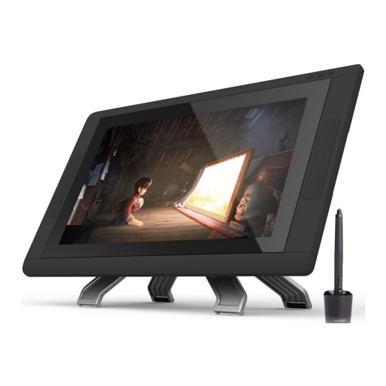 Wacom Cintiq 22HD touch Manual Del Usuario