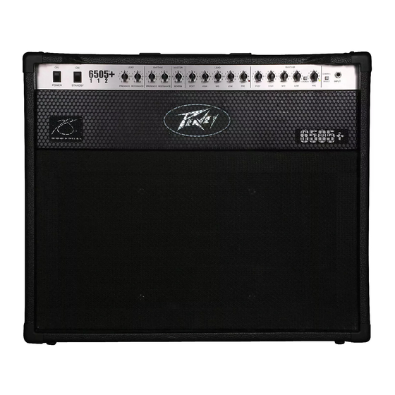 Peavey 6505 + 112 Combo Manuales