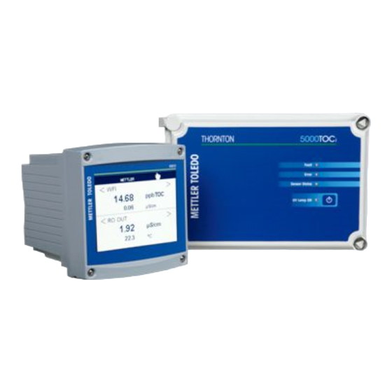 Mettler Toledo 5000TOCi Guia De Inicio Rapido