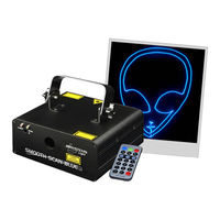 Jb Systems Light SMOOTH SCAN-BLUE LASER Manual De Instrucciones