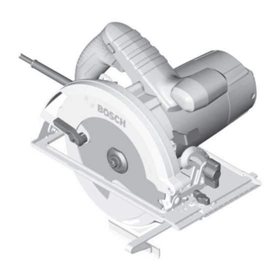 Bosch GKS 20-65 Professional Manual Del Usuario