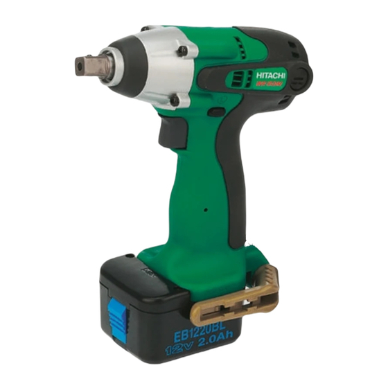 Hitachi WR 12DM Manual De Instrucciones
